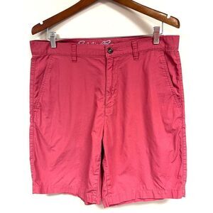 Eddie Bauer pink cotton shorts size 33